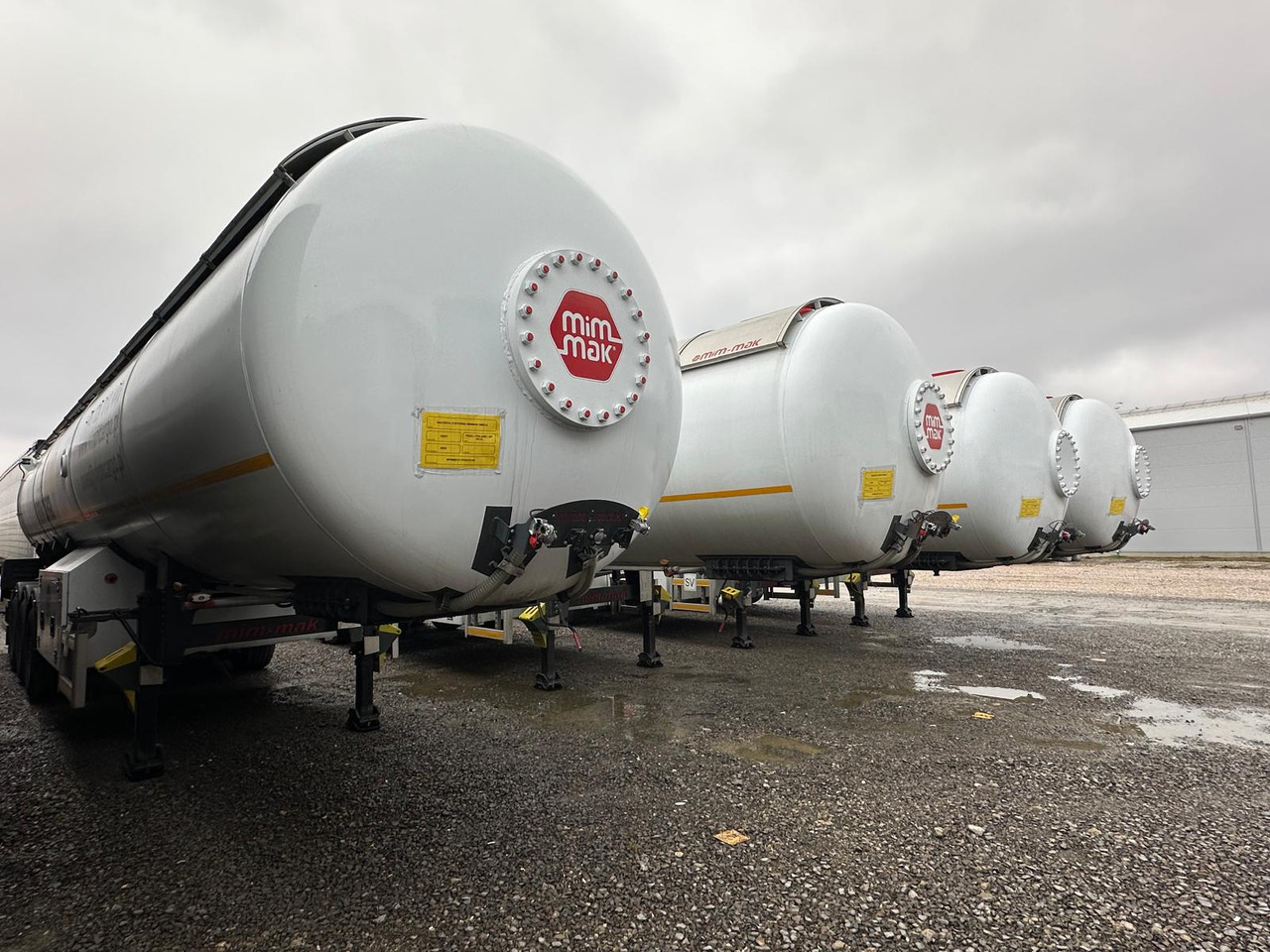 MIMMAK Gas tank semi-trailer MM312 / 2024 / 4 units - סמיטריילר מכל: תמונה 3 MIMMAK Gas tank semi-trailer MM312 / 2024 / 4 units - סמיטריילר מכל: תמונה 3