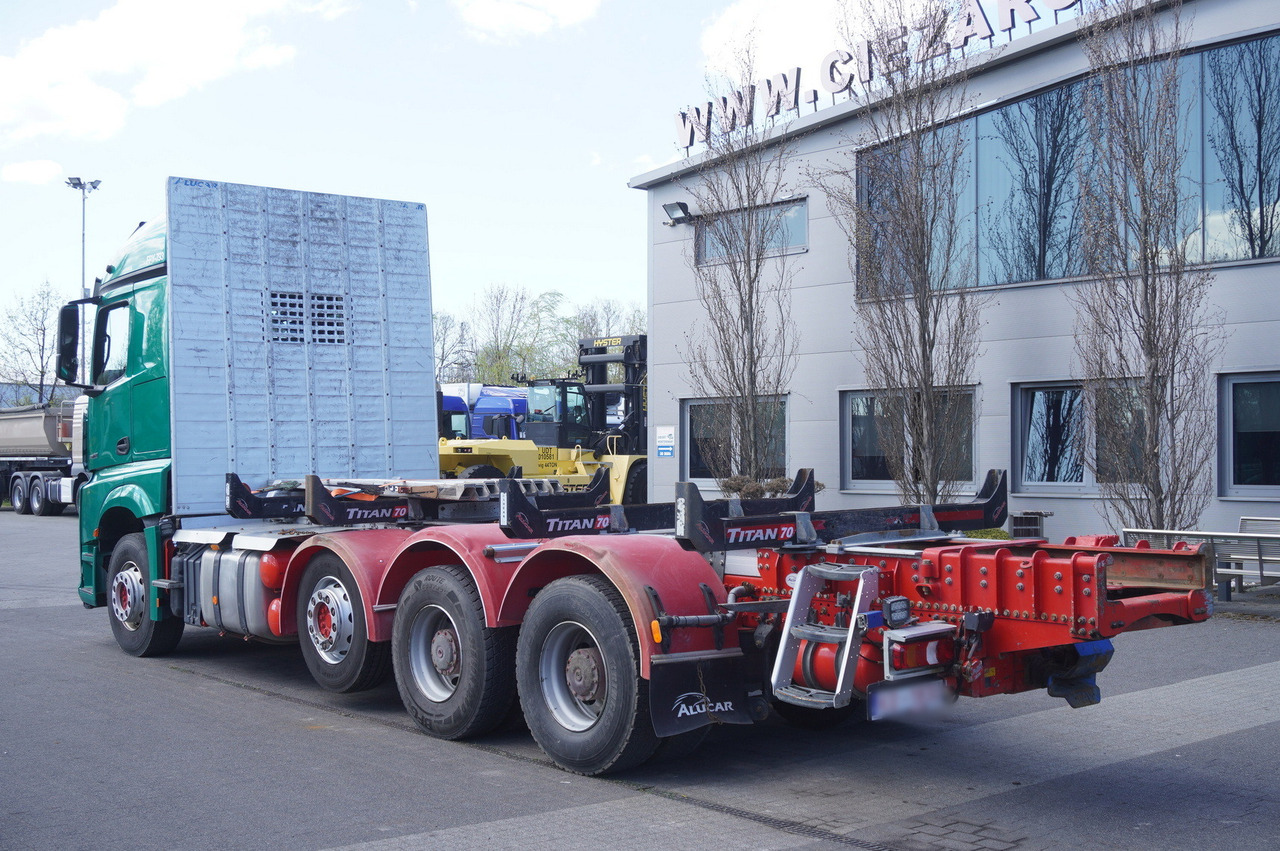 Mercedes-Benz Arocs 3563 8 × 4 / 630 HP / steered axle / Logging superstructure - משאית מנוף: תמונה 5 Mercedes-Benz Arocs 3563 8 × 4 / 630 HP / steered axle / Logging superstructure - משאית מנוף: תמונה 5