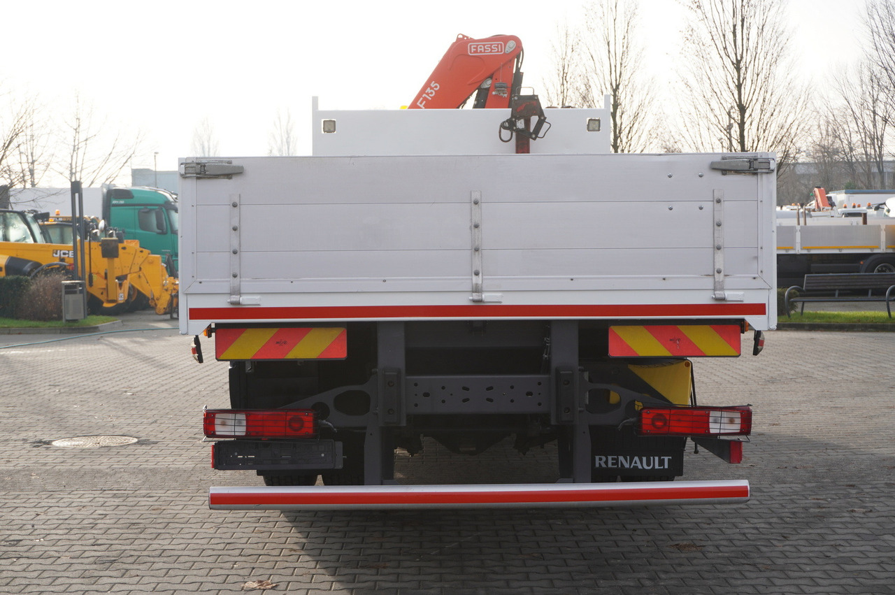 RENAULT C280 DTI 8 / FASSI crane 5.6 T / range 8 m / Flatbed 15 EPAL - משאית מנוף: תמונה 4 RENAULT C280 DTI 8 / FASSI crane 5.6 T / range 8 m / Flatbed 15 EPAL - משאית מנוף: תמונה 4