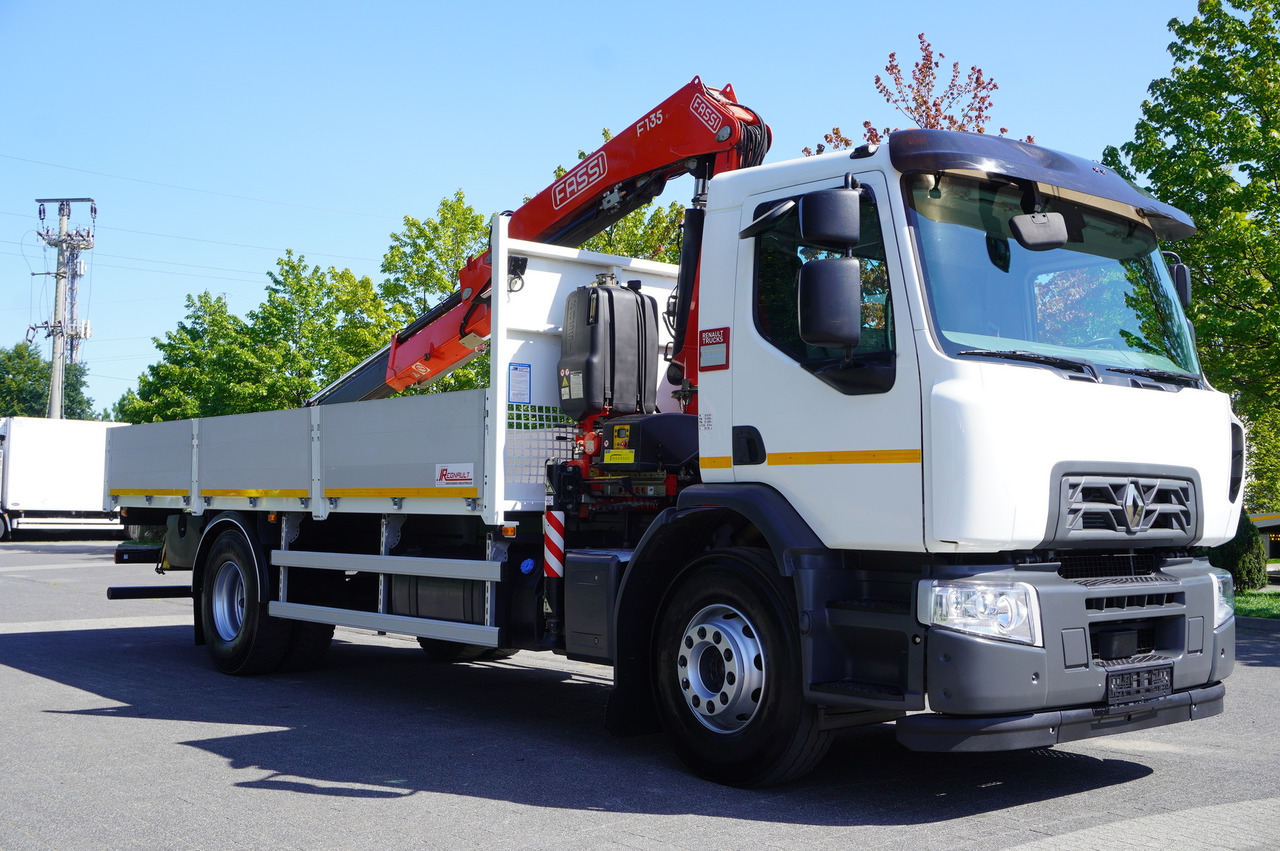 RENAULT C280 DTI 8 / FASSI crane 5.6 T / range 8 m / Flatbed 15 EPAL - משאית מנוף: תמונה 5 RENAULT C280 DTI 8 / FASSI crane 5.6 T / range 8 m / Flatbed 15 EPAL - משאית מנוף: תמונה 5