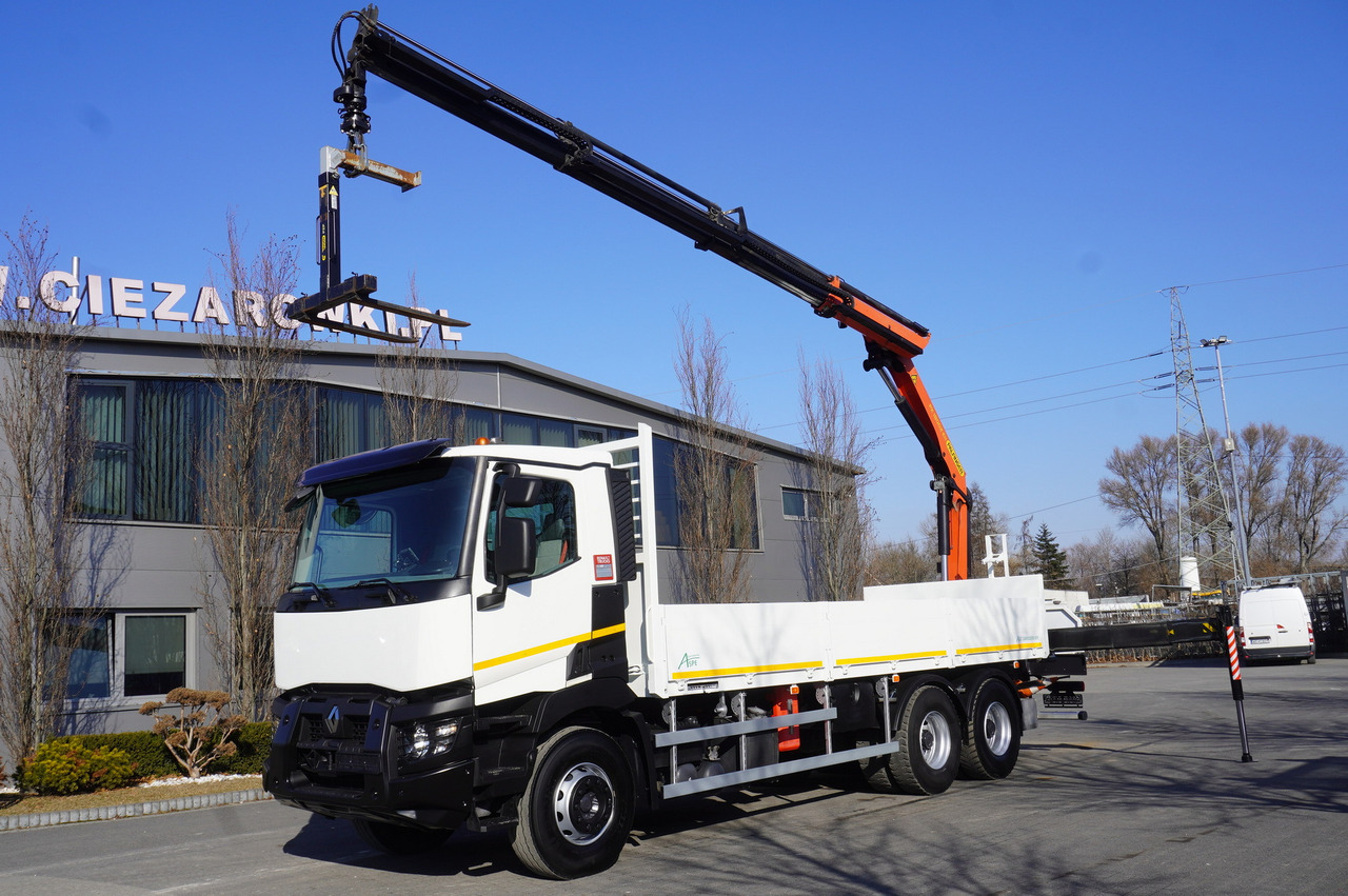 RENAULT C380 / 6x4 / HDS Palfinger PK 18002-EH 6000 kg - משאית מנוף: תמונה 1 RENAULT C380 / 6x4 / HDS Palfinger PK 18002-EH 6000 kg - משאית מנוף: תמונה 1