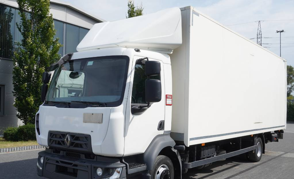 RENAULT D12 E6 / Container 18 pallets / tail lift - משאית תיבה: תמונה 1 RENAULT D12 E6 / Container 18 pallets / tail lift - משאית תיבה: תמונה 1