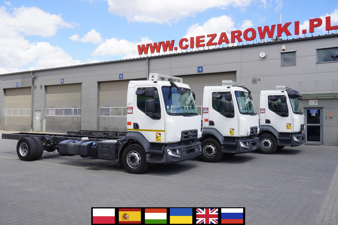 RENAULT D16 / Chassis 7.5 m / Differential lock / 170 tho. km / 3 units - מוביל מכולות/ משאית החלפת גוף: תמונה 1 RENAULT D16 / Chassis 7.5 m / Differential lock / 170 tho. km / 3 units - מוביל מכולות/ משאית החלפת גוף: תמונה 1