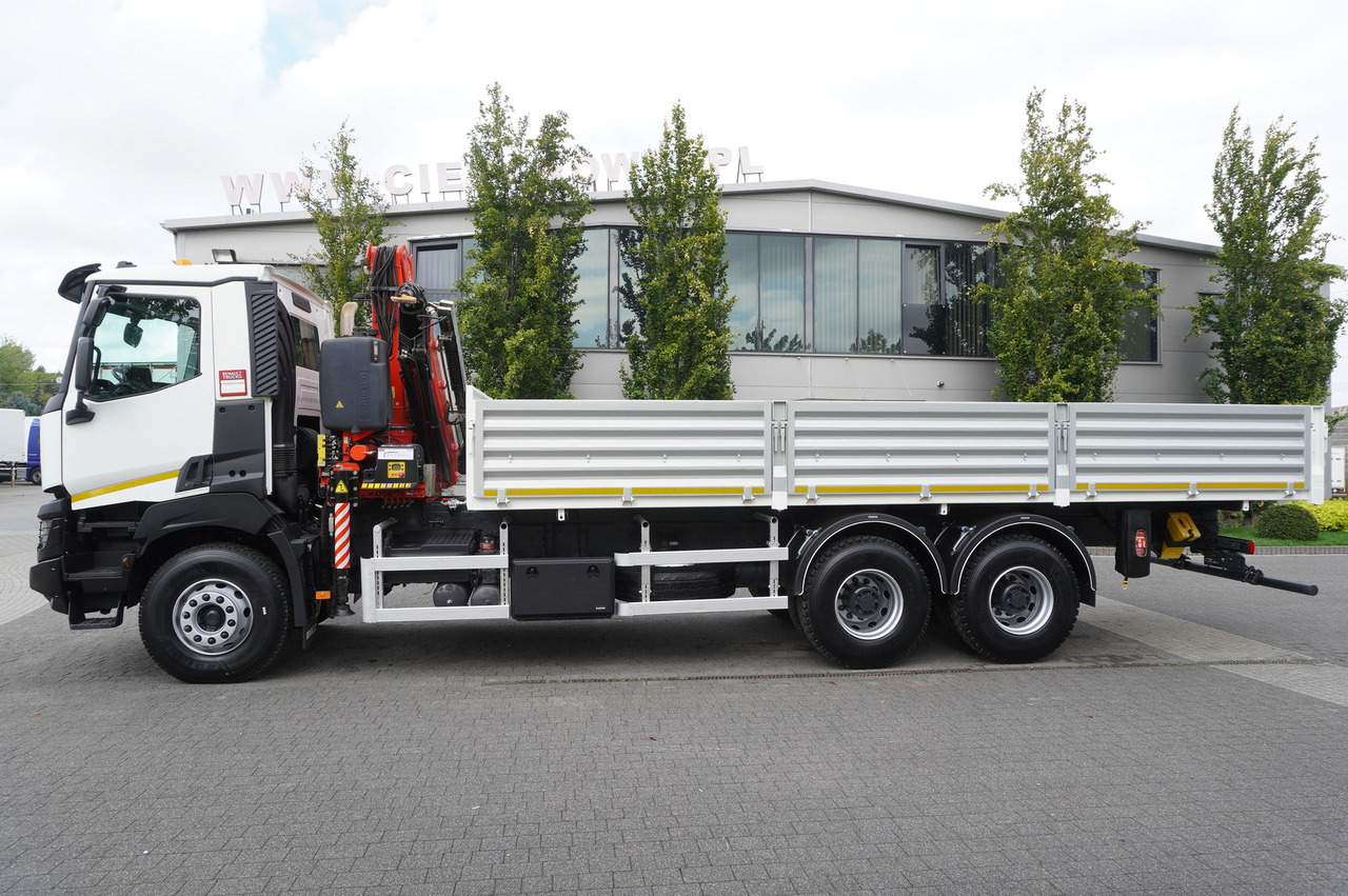 RENAULT K380 6×4 / FASSI F175 crane 7.85 t / 120 thousand km! / 2-sided tipper - מזהיר, משאית מנוף: תמונה 5 RENAULT K380 6×4 / FASSI F175 crane 7.85 t / 120 thousand km! / 2-sided tipper - מזהיר, משאית מנוף: תמונה 5