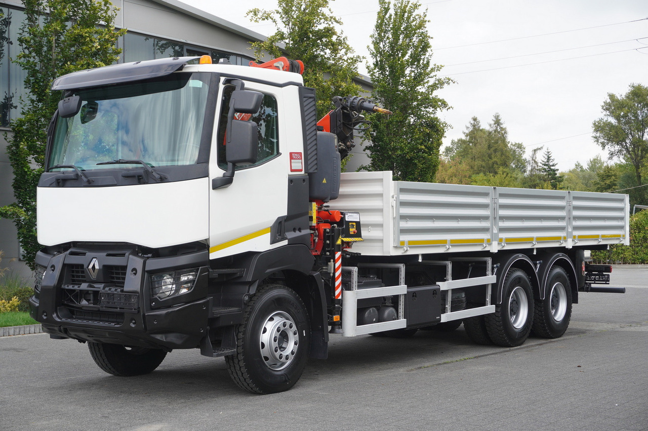 RENAULT K380 6×4 / FASSI F175 crane 7.85 t / 120 thousand km! / 2-sided tipper - מזהיר, משאית מנוף: תמונה 3 RENAULT K380 6×4 / FASSI F175 crane 7.85 t / 120 thousand km! / 2-sided tipper - מזהיר, משאית מנוף: תמונה 3
