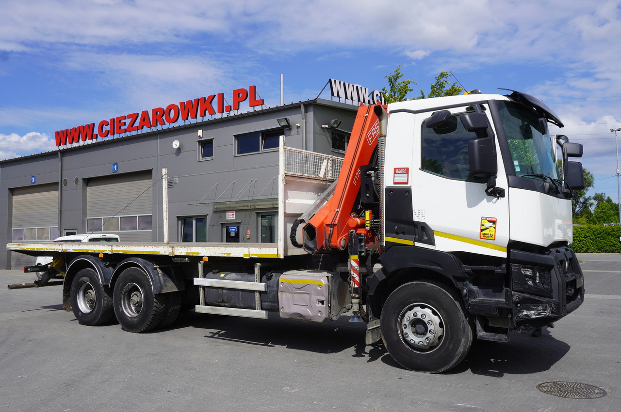 RENAULT K380 6x4 / FASSI F175 crane 7.85 t / 120 thousand km! - משאית מנוף: תמונה 4 RENAULT K380 6x4 / FASSI F175 crane 7.85 t / 120 thousand km! - משאית מנוף: תמונה 4