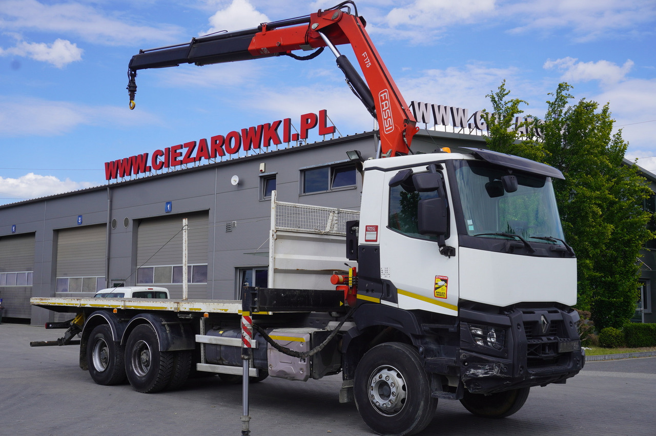 RENAULT K380 6x4 / FASSI F175 crane 7.85 t / 120 thousand km! - משאית מנוף: תמונה 1 RENAULT K380 6x4 / FASSI F175 crane 7.85 t / 120 thousand km! - משאית מנוף: תמונה 1