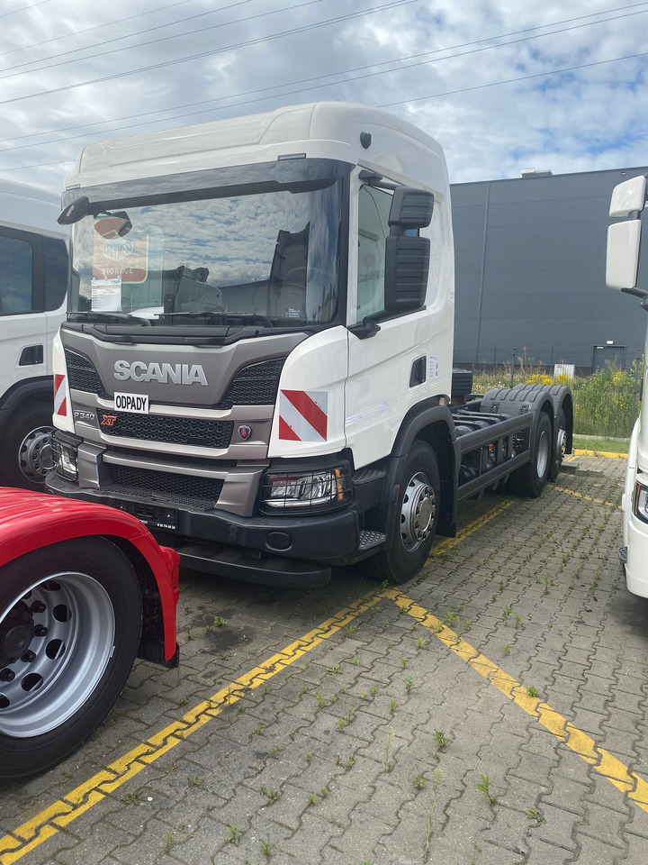 SCANIA NEW Scania P 340 B6x2*4NA / chassis frame / steering axle / CNG / large cab / 8 units - משאית עם שלדת תא: תמונה 4 SCANIA NEW Scania P 340 B6x2*4NA / chassis frame / steering axle / CNG / large cab / 8 units - משאית עם שלדת תא: תמונה 4