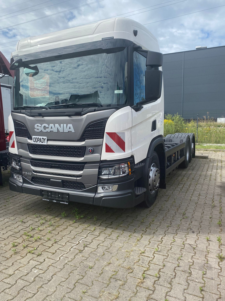 SCANIA P 340 B6x2*4NA / chassis frame / steering axle / CNG / large cab / 8 units - משאית עם שלדת תא: תמונה 2 SCANIA P 340 B6x2*4NA / chassis frame / steering axle / CNG / large cab / 8 units - משאית עם שלדת תא: תמונה 2