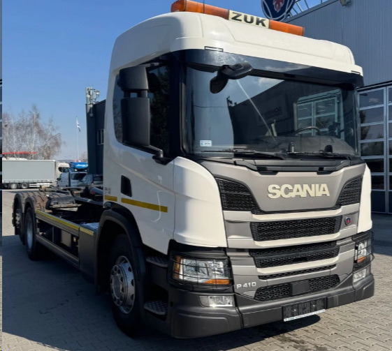 SCANIA P410 B6X2*4NA HIAB Multilift 21t / 150 tho.km hooklift - משאית הרמת וו: תמונה 2 SCANIA P410 B6X2*4NA HIAB Multilift 21t / 150 tho.km hooklift - משאית הרמת וו: תמונה 2