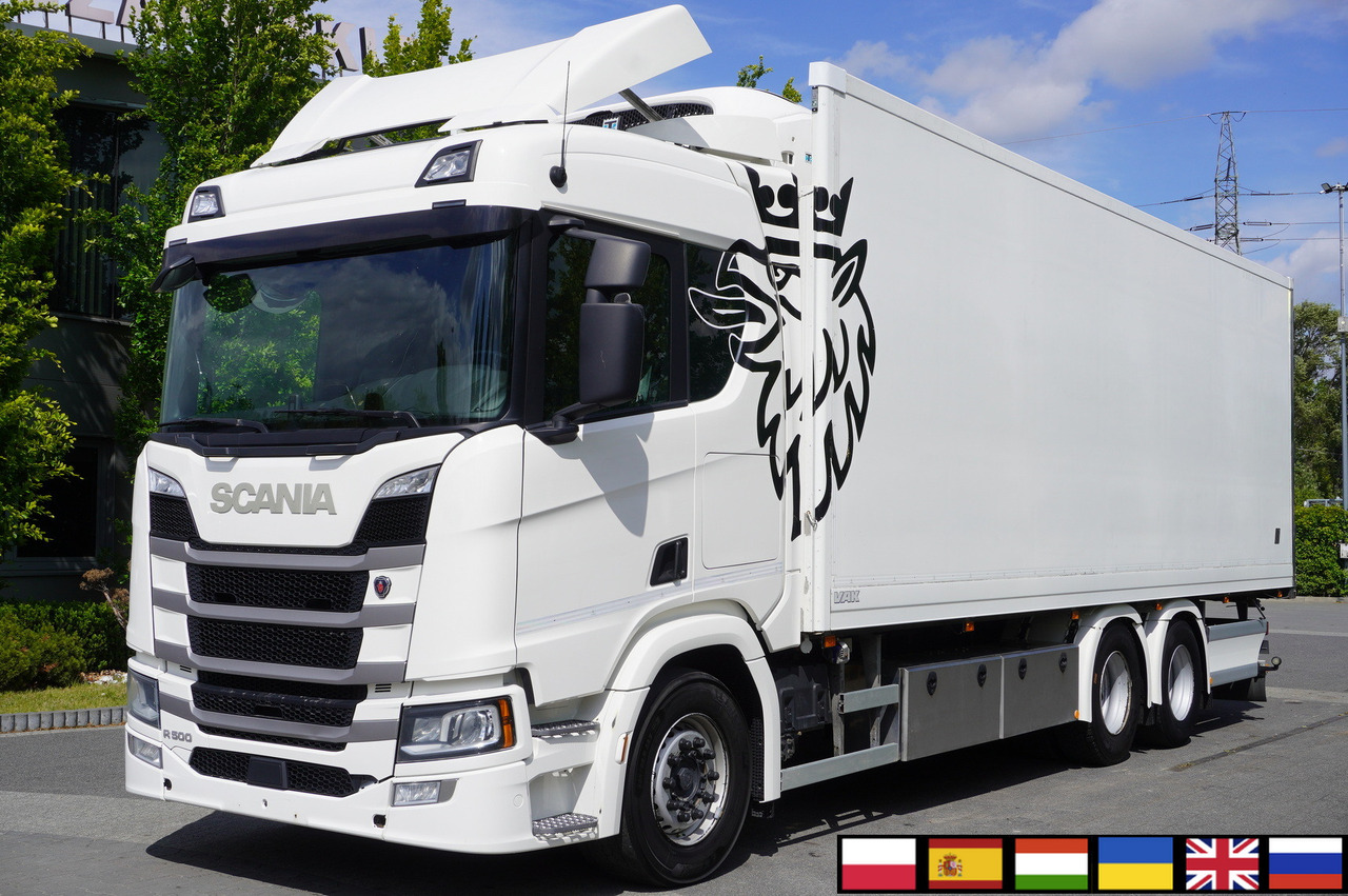 SCANIA R500 6x2 E6 refrigerated Doppelstock 40 EPAL - משאית קירור: תמונה 1 SCANIA R500 6x2 E6 refrigerated Doppelstock 40 EPAL - משאית קירור: תמונה 1