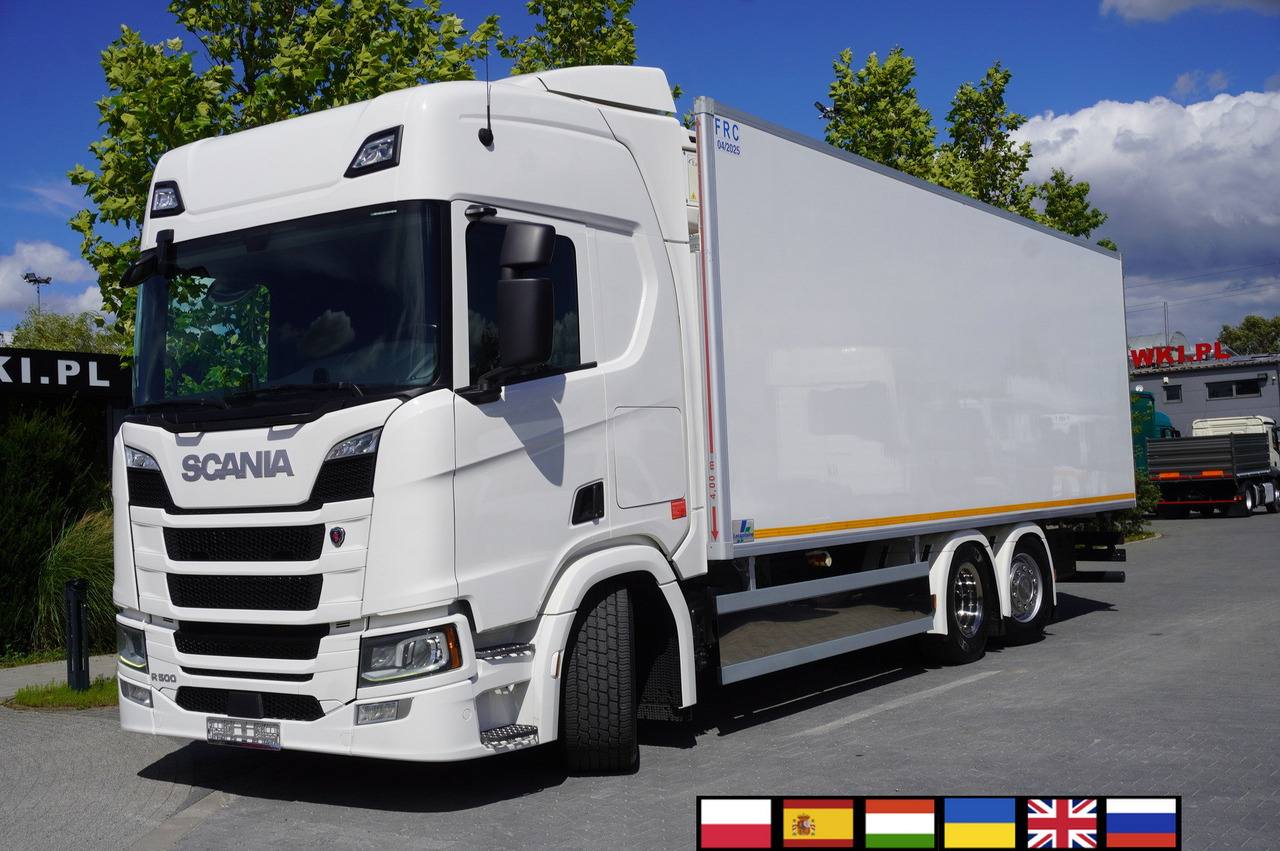 SCANIA R500 / Lecapitaine refrigerator 20 EPAL / Carrier Supra 950 / Steered 3rd axle - משאית קירור: תמונה 1 SCANIA R500 / Lecapitaine refrigerator 20 EPAL / Carrier Supra 950 / Steered 3rd axle - משאית קירור: תמונה 1