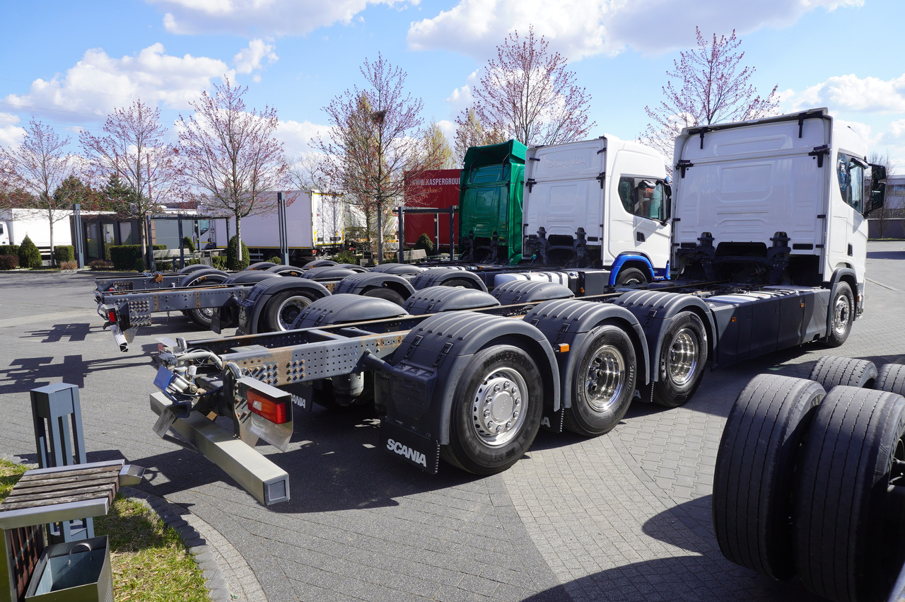 SCANIA R650 V8 / 650 HP/ frame 8.8 m / steered 4th axis / 20 units - משאית עם שלדת תא: תמונה 5 SCANIA R650 V8 / 650 HP/ frame 8.8 m / steered 4th axis / 20 units - משאית עם שלדת תא: תמונה 5