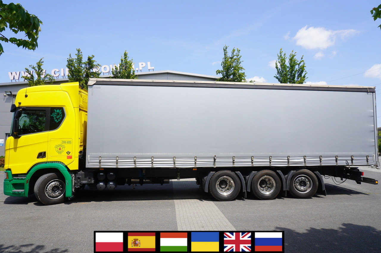 SCANIA R650 V8 8x4 /4 / 2020 / Curtainsider 23 EPAL - משאית וילונות צד: תמונה 1 SCANIA R650 V8 8x4 /4 / 2020 / Curtainsider 23 EPAL - משאית וילונות צד: תמונה 1