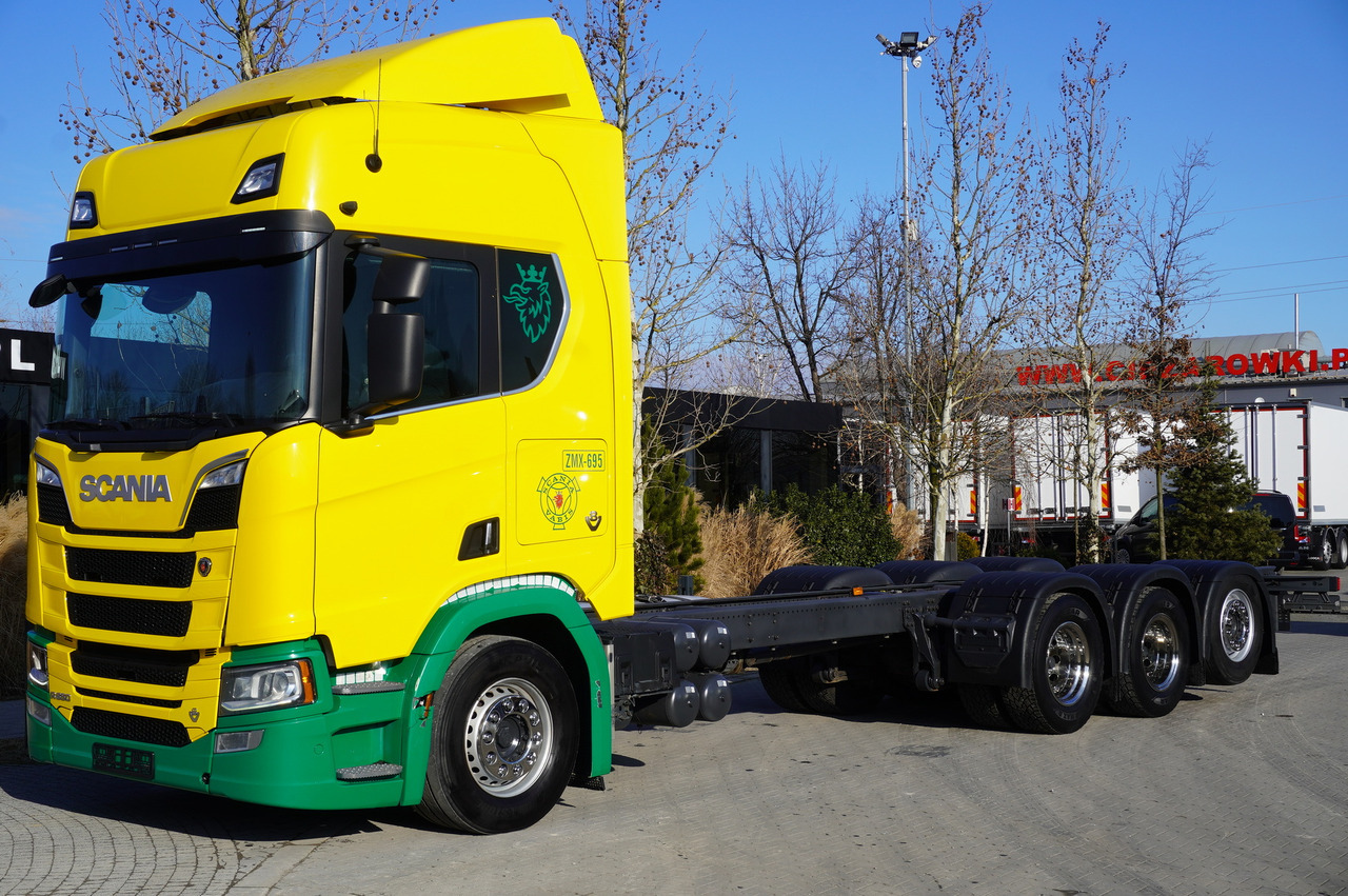 SCANIA R650 V8 8x4/4 E6 / 2020 / Frame 9.7 m - משאית עם שלדת תא: תמונה 1 SCANIA R650 V8 8x4/4 E6 / 2020 / Frame 9.7 m - משאית עם שלדת תא: תמונה 1