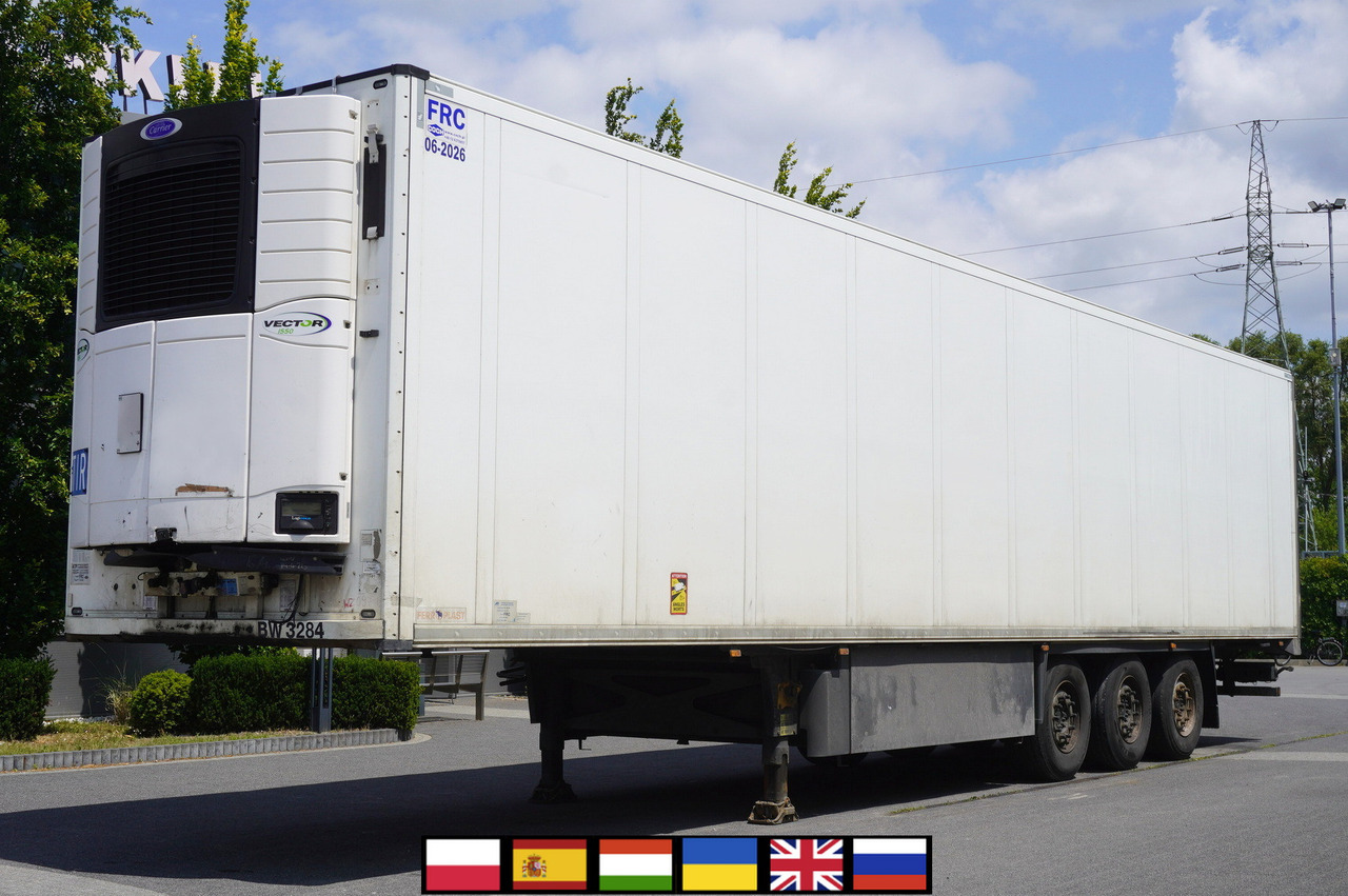 SCHMITZ refrigerator semi-trailer / Carrier Vector 1550 / 5 units - סמיטריילר עם קירור: תמונה 1 SCHMITZ refrigerator semi-trailer / Carrier Vector 1550 / 5 units - סמיטריילר עם קירור: תמונה 1