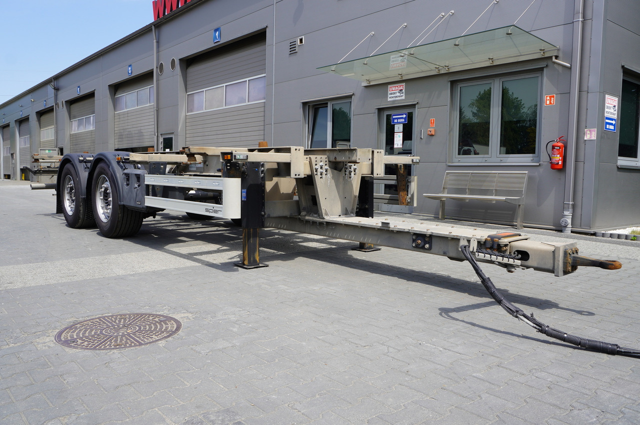 SPIER Trailer ZWL 290 BDF / 18 t - קרון נגרר שלדה: תמונה 3 SPIER Trailer ZWL 290 BDF / 18 t - קרון נגרר שלדה: תמונה 3