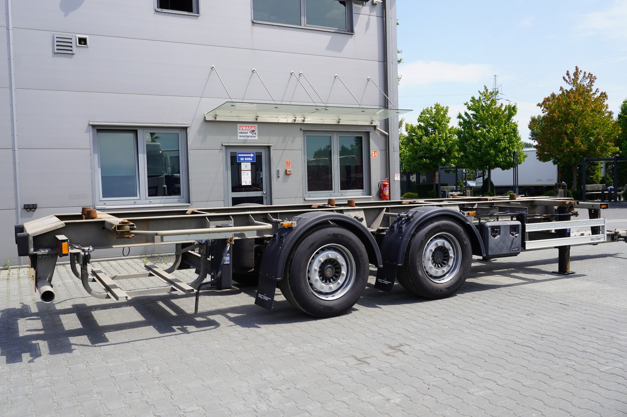 SPIER Trailer ZWL 290 BDF / 18 t - קרון נגרר שלדה: תמונה 2 SPIER Trailer ZWL 290 BDF / 18 t - קרון נגרר שלדה: תמונה 2