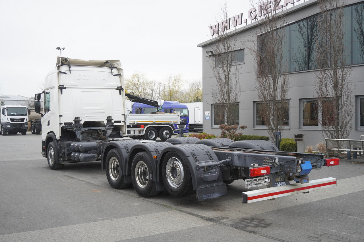 Scania G540 8x4 / Chassis 8.7 m / Steered axle / 2021 - משאית מנוף: תמונה 4 Scania G540 8x4 / Chassis 8.7 m / Steered axle / 2021 - משאית מנוף: תמונה 4