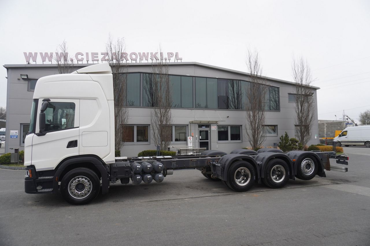 Scania G540 8x4 / Chassis 8.7 m / Steered axle / 2021 - משאית עם שלדת תא: תמונה 3 Scania G540 8x4 / Chassis 8.7 m / Steered axle / 2021 - משאית עם שלדת תא: תמונה 3