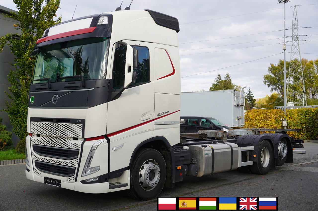 VOLVO FH 420 6x2 / BDF / 2022 - מוביל מכולות/ משאית החלפת גוף: תמונה 1 VOLVO FH 420 6x2 / BDF / 2022 - מוביל מכולות/ משאית החלפת גוף: תמונה 1