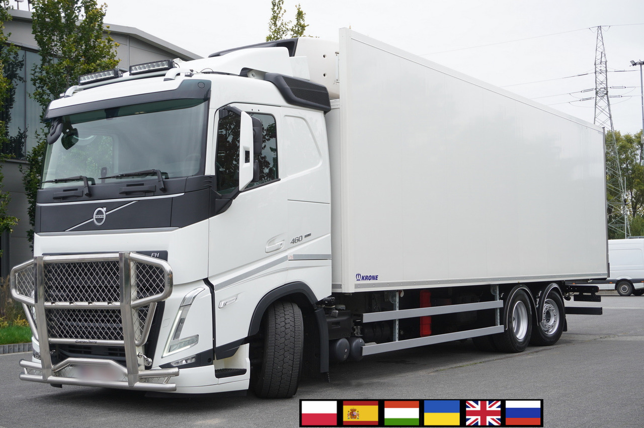 VOLVO FH 460 / Krone refrigerator 23 EPAL! / Carrier Supra 1250 MT Silent / Multitemperature / Steered axle - משאית קירור: תמונה 1 VOLVO FH 460 / Krone refrigerator 23 EPAL! / Carrier Supra 1250 MT Silent / Multitemperature / Steered axle - משאית קירור: תמונה 1