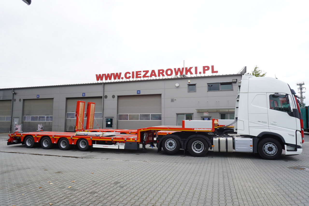 VOLVO FH 500 6 × 2 Globetrotter XL / 2023 / 114 thousand km / Brand-new low-loader Kässbohrer LB3E semi-trailer - משאית הובלה אוטומטית: תמונה 2 VOLVO FH 500 6 × 2 Globetrotter XL / 2023 / 114 thousand km / Brand-new low-loader Kässbohrer LB3E semi-trailer - משאית הובלה אוטומטית: תמונה 2
