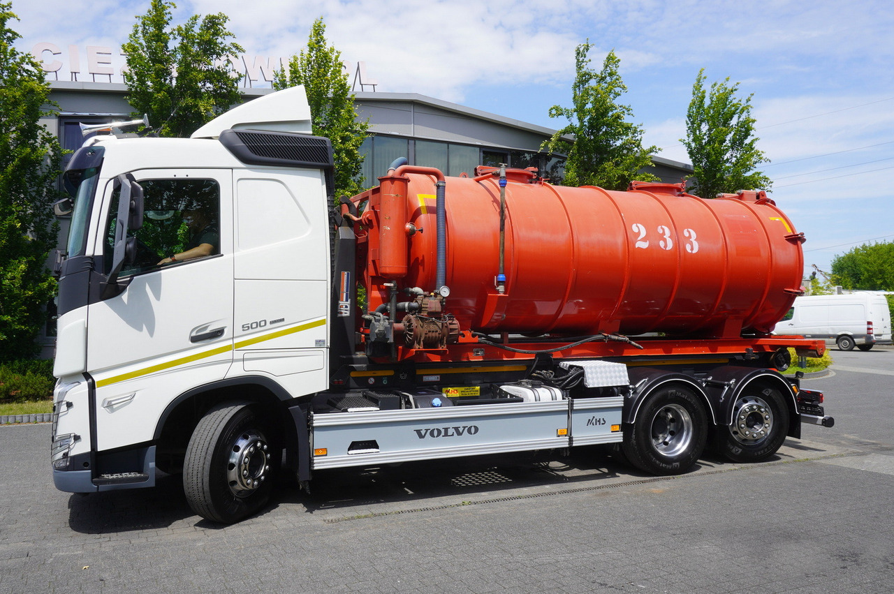 VOLVO Volvo FH 500 / Septic barrel 13000 l / Hook lift 21 t / 2022 / 3rd axle steered / 2 units - מכל תערובת: תמונה 4 VOLVO Volvo FH 500 / Septic barrel 13000 l / Hook lift 21 t / 2022 / 3rd axle steered / 2 units - מכל תערובת: תמונה 4