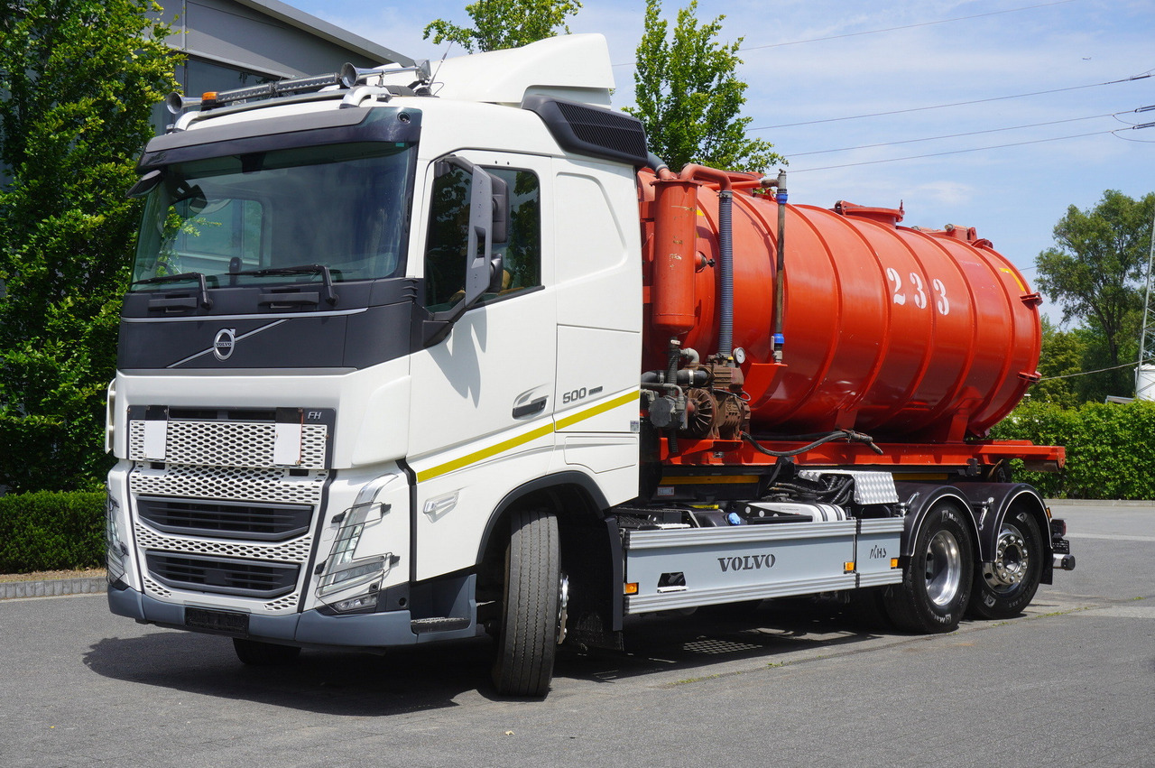 VOLVO Volvo FH 500 / Septic barrel 13000 l / Hook lift 21 t / 2022 / 3rd axle steered / 2 units - מכל תערובת: תמונה 2 VOLVO Volvo FH 500 / Septic barrel 13000 l / Hook lift 21 t / 2022 / 3rd axle steered / 2 units - מכל תערובת: תמונה 2