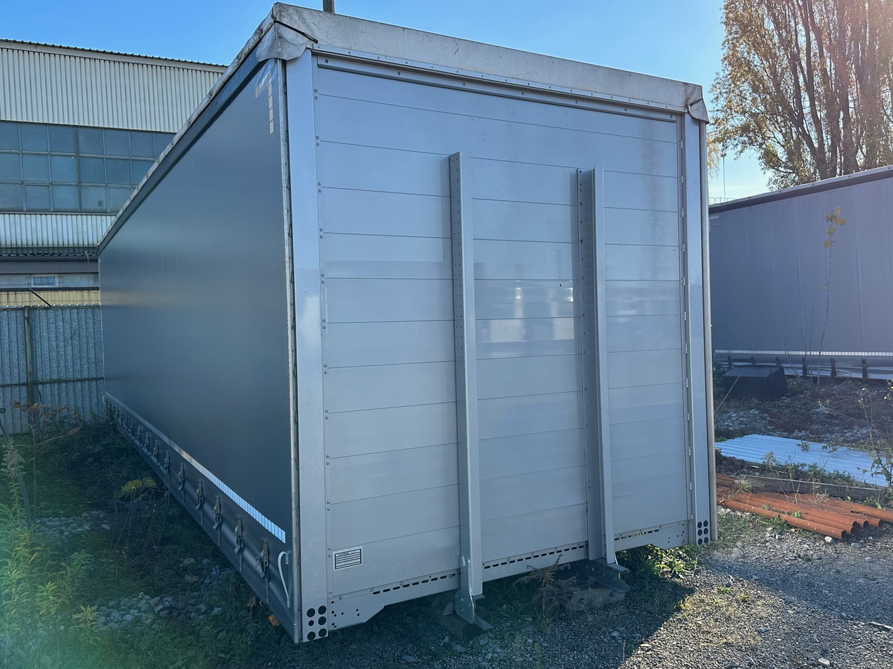 VarioFRAME Bausatz curtain / 23 europallets / 2017 - גוף החלפה עם וילונות צד: תמונה 4 VarioFRAME Bausatz curtain / 23 europallets / 2017 - גוף החלפה עם וילונות צד: תמונה 4