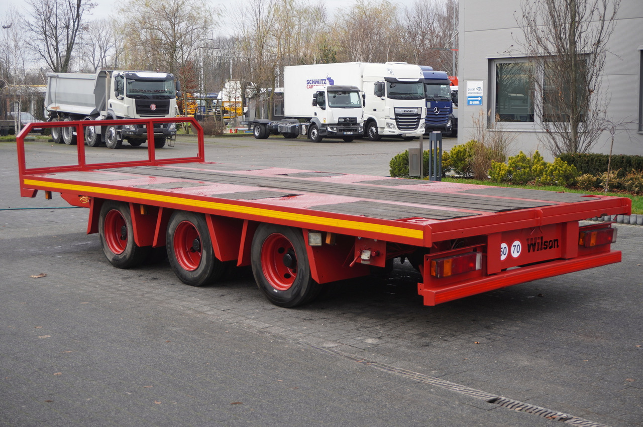Wilson CTAA3 Flatbed trailer - קרון נגרר צד נופל/ שטוח: תמונה 3 Wilson CTAA3 Flatbed trailer - קרון נגרר צד נופל/ שטוח: תמונה 3