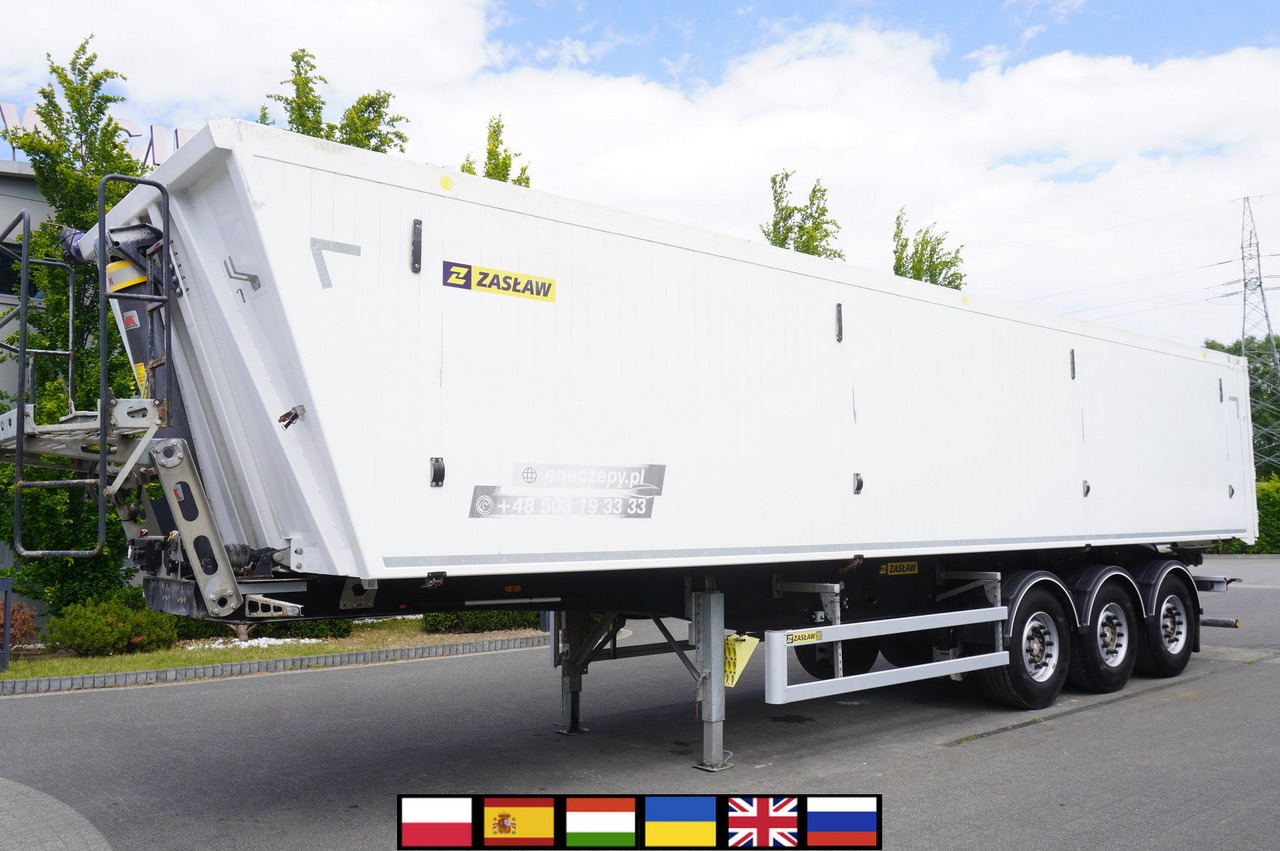 ZASŁAW D 653A semi-trailer/ 2021 / 56 m3 - סמיטריילר עם מזהיר: תמונה 1 ZASŁAW D 653A semi-trailer/ 2021 / 56 m3 - סמיטריילר עם מזהיר: תמונה 1