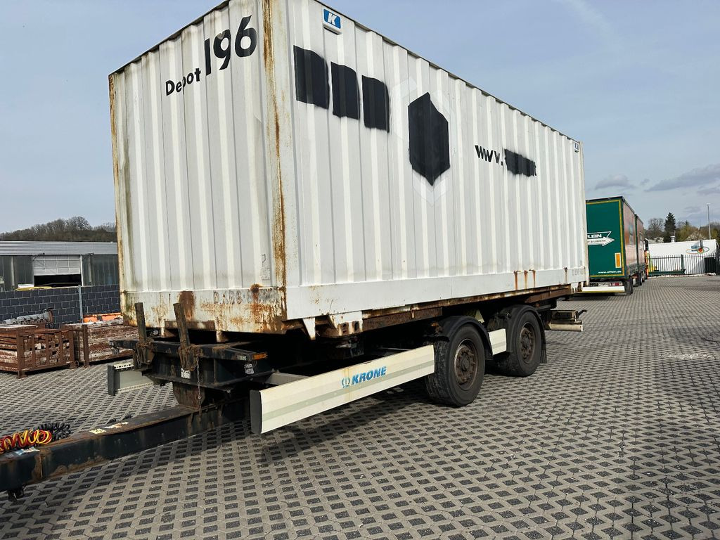 Krone ZZ 18- BDF Containerchassi Scheibenbremsen - - קרון נגרר מוביל מכולות/ החלפת גוף: תמונה 2 Krone ZZ 18- BDF Containerchassi Scheibenbremsen - - קרון נגרר מוביל מכולות/ החלפת גוף: תמונה 2