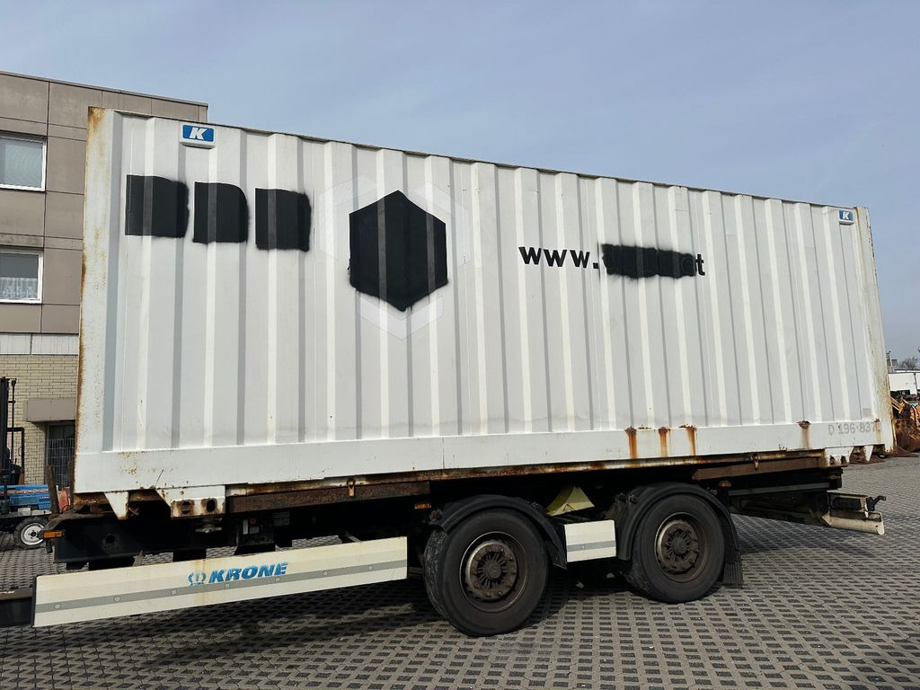 Krone ZZ 18- BDF Containerchassi Scheibenbremsen - - קרון נגרר מוביל מכולות/ החלפת גוף: תמונה 4 Krone ZZ 18- BDF Containerchassi Scheibenbremsen - - קרון נגרר מוביל מכולות/ החלפת גוף: תמונה 4