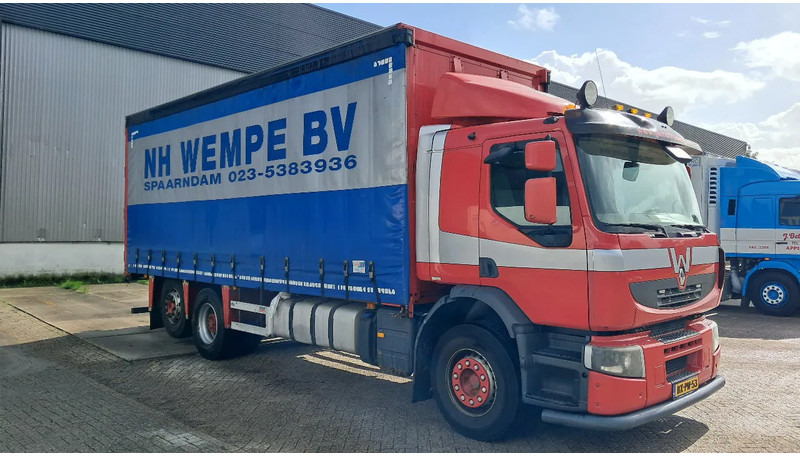 Renault Premium 380 6X2 | Hubrection | Big Axle | 26 ton - משאית וילונות צד: תמונה 3 Renault Premium 380 6X2 | Hubrection | Big Axle | 26 ton - משאית וילונות צד: תמונה 3