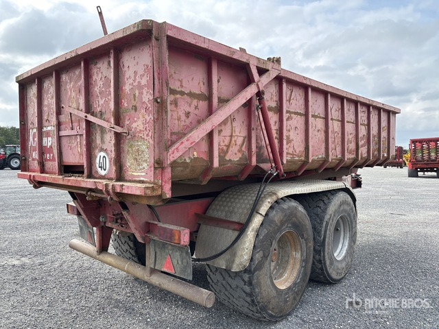 1996 Krampe TWK 18 Goliath End Dump Trailer - סמיטריילר עם מזהיר: תמונה 4 1996 Krampe TWK 18 Goliath End Dump Trailer - סמיטריילר עם מזהיר: תמונה 4