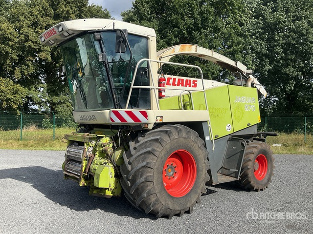 2003 Claas Jaguar 870 4WD Forage Harvester - מקצרת מספוא: תמונה 1 2003 Claas Jaguar 870 4WD Forage Harvester - מקצרת מספוא: תמונה 1