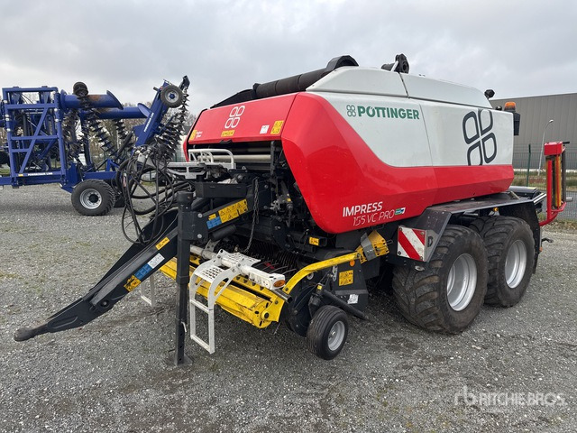 2019 Poettinger Impress 155VC Pro Round Baler - מכונת צרור עגולה: תמונה 2 2019 Poettinger Impress 155VC Pro Round Baler - מכונת צרור עגולה: תמונה 2