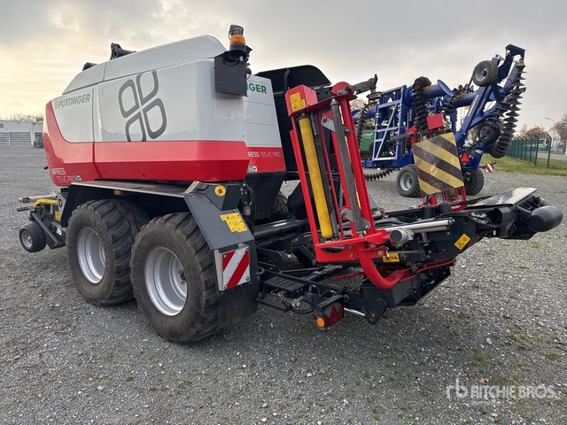 2019 Poettinger Impress 155VC Pro Round Baler - מכונת צרור עגולה: תמונה 3 2019 Poettinger Impress 155VC Pro Round Baler - מכונת צרור עגולה: תמונה 3