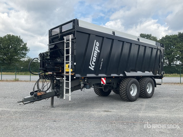 2023 Krampe AS 750.2 RamBody T/A End Dump Trailer - סמיטריילר עם מזהיר: תמונה 2 2023 Krampe AS 750.2 RamBody T/A End Dump Trailer - סמיטריילר עם מזהיר: תמונה 2