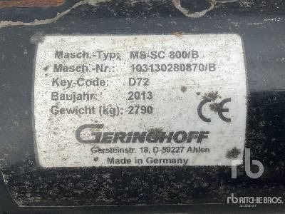 GERINGHOFF MAISSTAR SC 800 - ראש תבואה: תמונה 5 GERINGHOFF MAISSTAR SC 800 - ראש תבואה: תמונה 5