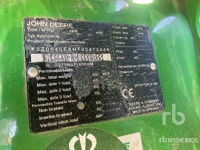 JOHN DEERE 640X - ראש תבואה: תמונה 5 JOHN DEERE 640X - ראש תבואה: תמונה 5