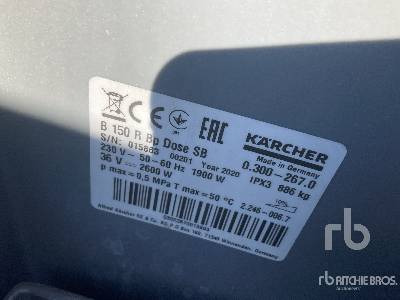 KAERCHER B150R Ride-On Electric - מטאטא תעשייתי: תמונה 5 KAERCHER B150R Ride-On Electric - מטאטא תעשייתי: תמונה 5