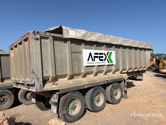 2001 Tisvol A87015EAL Tri/A Aluminum End Dump Trailer - קרון נגרר עם מזהיר: תמונה 3 2001 Tisvol A87015EAL Tri/A Aluminum End Dump Trailer - קרון נגרר עם מזהיר: תמונה 3