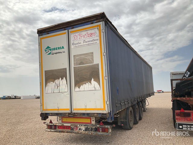 2004 Lecinena AR 13600 Tri/A Curtain Side Trailer - משאית וילונות צד: תמונה 3 2004 Lecinena AR 13600 Tri/A Curtain Side Trailer - משאית וילונות צד: תמונה 3