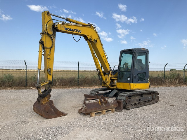 2005 Komatsu PC78MR-6 Tracked Excavator - מחפר סורק: תמונה 1 2005 Komatsu PC78MR-6 Tracked Excavator - מחפר סורק: תמונה 1
