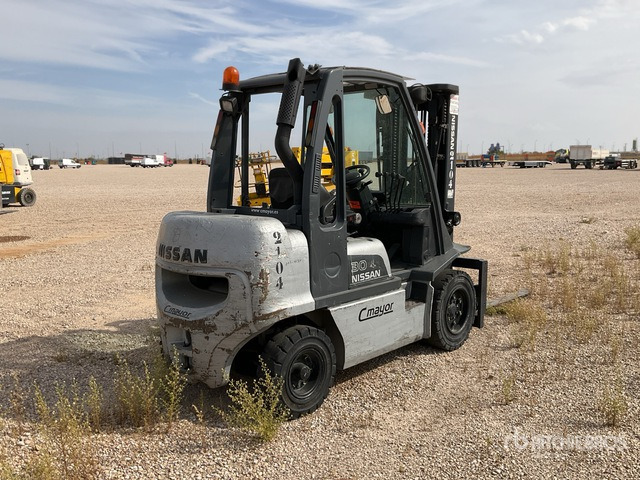 2007 Nissan FGD02A30Q Forklift - מלגזת סולר: תמונה 3 2007 Nissan FGD02A30Q Forklift - מלגזת סולר: תמונה 3