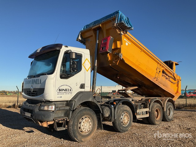 2007 Renault Kerax 410.42 8x4 Twin-Steer Tri/A Dump Truck - מזהיר: תמונה 2 2007 Renault Kerax 410.42 8x4 Twin-Steer Tri/A Dump Truck - מזהיר: תמונה 2