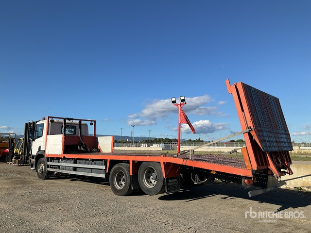 2007 Scania P310 6x2 Flatbed Truck - משאית צד נופל/ שטוחה: תמונה 4 2007 Scania P310 6x2 Flatbed Truck - משאית צד נופל/ שטוחה: תמונה 4