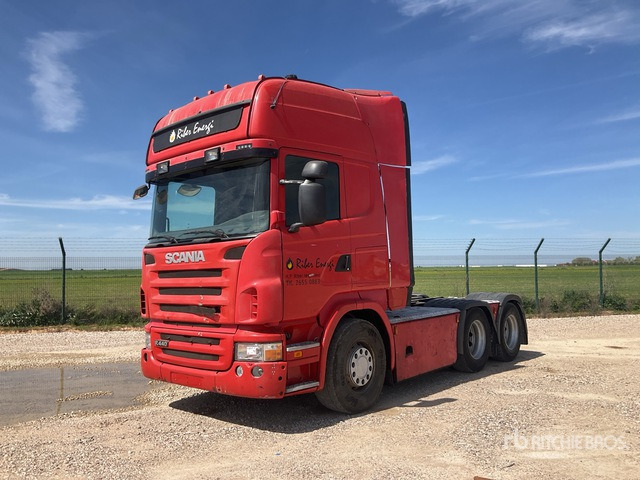 2009 Scania R440LA 6x2 T/A Sleeper Truck Tractor - מכסחת תבואה/ עשבים: תמונה 1 2009 Scania R440LA 6x2 T/A Sleeper Truck Tractor - מכסחת תבואה/ עשבים: תמונה 1